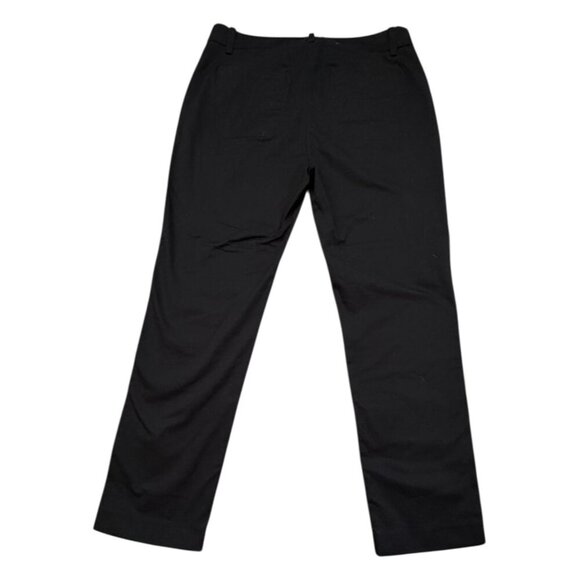 VINCE Coin Pocket Chino Pants in Black Pockets Wardrobe Essential Womens SZ 8 - Picture 5 of 8